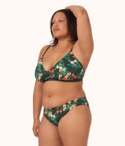 Wearlively The Busty Bralette - Print: Garden Print