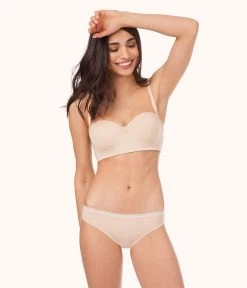 Wearlively Bras The No-Wire Strapless: Toasted Almond