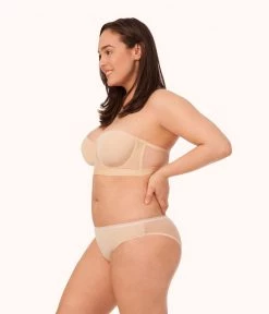 Wearlively Bras The Smooth Strapless: Toasted Almond