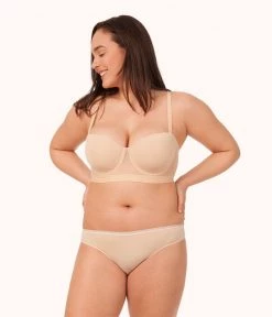 Wearlively Bras The Smooth Strapless: Toasted Almond