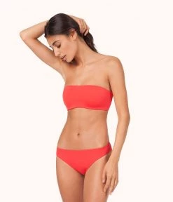 Wearlively Categories The Bandeau: Tomato Red