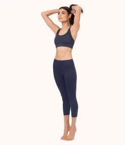Wearlively The Active Legging: Midnight Navy Categories