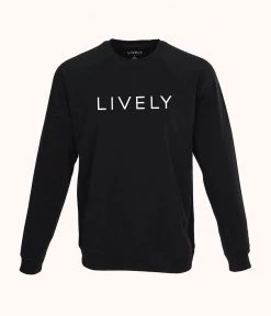 Wearlively Categories The Crew Sweatshirt: Black