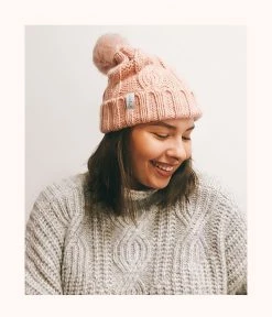 Wearlively The Pom Pom Beanie: Dusty Pink Categories