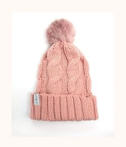 Wearlively The Pom Pom Beanie: Dusty Pink Categories