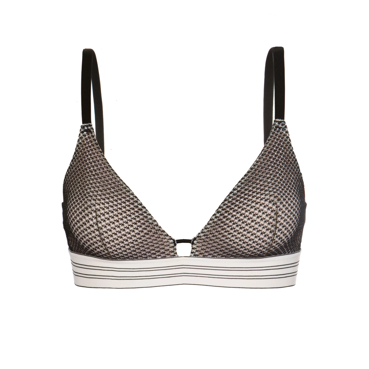 Wearlively The Geo Lace Bralette: Jet Black 5 Wearlively The Geo Lace Bralette: Jet Black