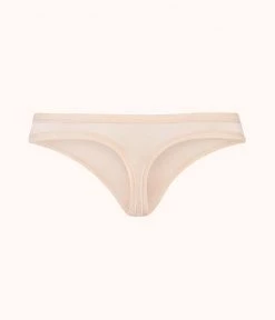 Wearlively The All-Day Thong: Toasted Almond Categories