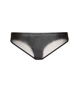 Wearlively Categories The Mesh Back Bikini: Jet Black