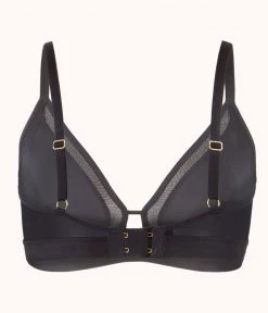 Wearlively The Busty Bralette: Jet Black
