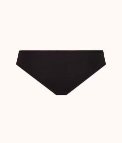 Wearlively The Cotton Bikini: Jet Black