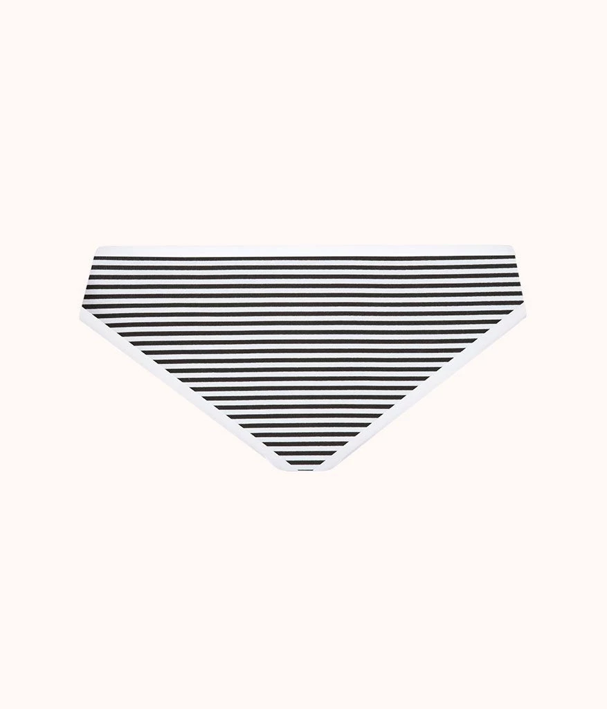 Wearlively The Cotton Bikini: Black/White Mini Stripe 4 Wearlively The Cotton Bikini: Black/White Mini Stripe