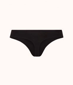 Wearlively The Cotton Thong: Jet Black Categories