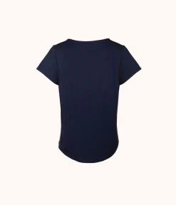 Wearlively Categories The All-Day Tee: Midnight Navy