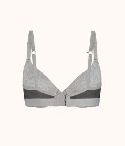 Wearlively Bras The All-Day T-Shirt Bra: Heather Gray