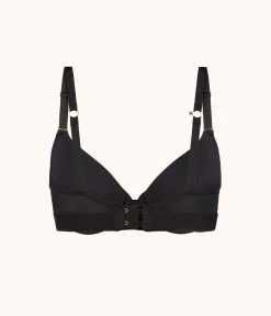 Wearlively Bras The All-Day T-Shirt Bra: Jet Black