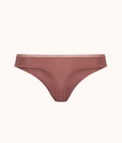 Wearlively Categories The No Show Thong: Umber