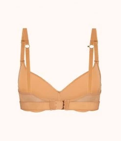 Wearlively The No-Wire Push-Up: Warm Oak Bras