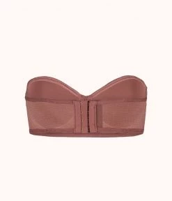 Wearlively The No-Wire Strapless: Umber Bras