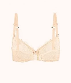 Wearlively Bras The Unlined Lace Bra: Toasted Almond 14 Wearlively Bras The Unlined Lace Bra: Toasted Almond