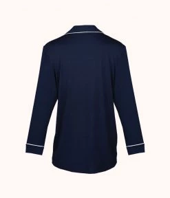 Wearlively The All-Day Lounge Shirt: Midnight Navy Categories