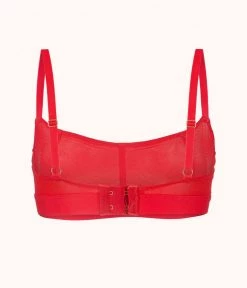 Wearlively The Straight Up Bralette: Tomato Red Bras 11 Wearlively The Straight Up Bralette: Tomato Red Bras