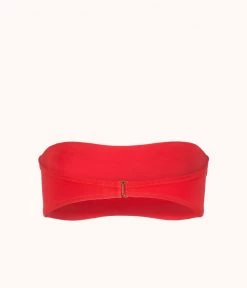 Wearlively Categories The Bandeau: Tomato Red