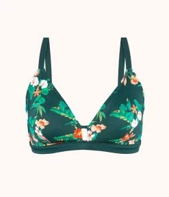 Wearlively The Busty Bralette - Print: Garden Print