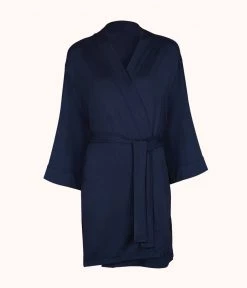 Wearlively Categories The Kimono: Midnight Navy