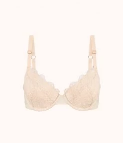 Wearlively Bras The Lace T-Shirt Bra: Toasted Almond