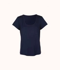 Wearlively Categories The All-Day Tee: Midnight Navy