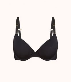 Wearlively Bras The All-Day T-Shirt Bra: Jet Black