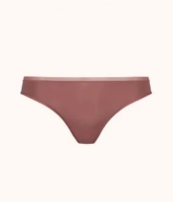Wearlively Categories The No Show Thong: Umber