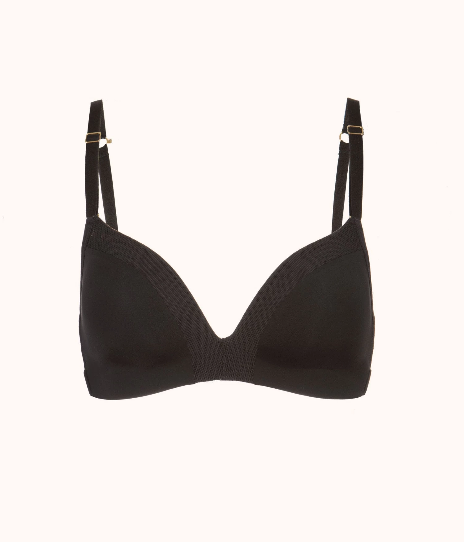 Wearlively The Mesh Trim No-Wire: Jet Black Bras 6 Wearlively The Mesh Trim No-Wire: Jet Black Bras