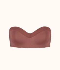 Wearlively The No-Wire Strapless: Umber Bras