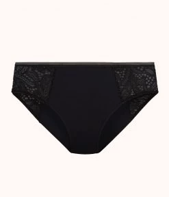 Wearlively The Lace High Waist Bikini: Jet Black Categories