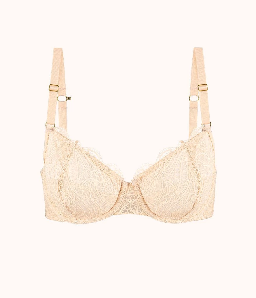 Wearlively Bras The Unlined Lace Bra: Toasted Almond 7 Wearlively Bras The Unlined Lace Bra: Toasted Almond