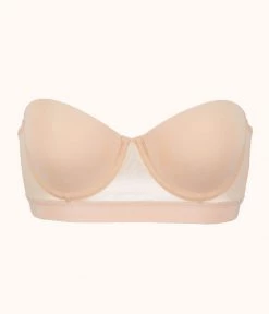 Wearlively Bras The Smooth Strapless: Toasted Almond