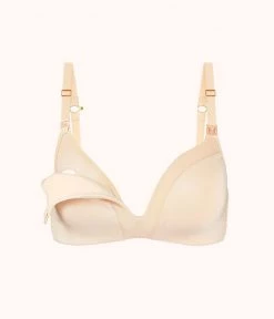 Wearlively The No-Wire Maternity Bra: Toasted Almond