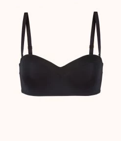 Wearlively Bras The No-Wire Strapless: Jet Black 21 Wearlively Bras The No-Wire Strapless: Jet Black