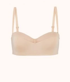 Wearlively Bras The No-Wire Strapless: Toasted Almond